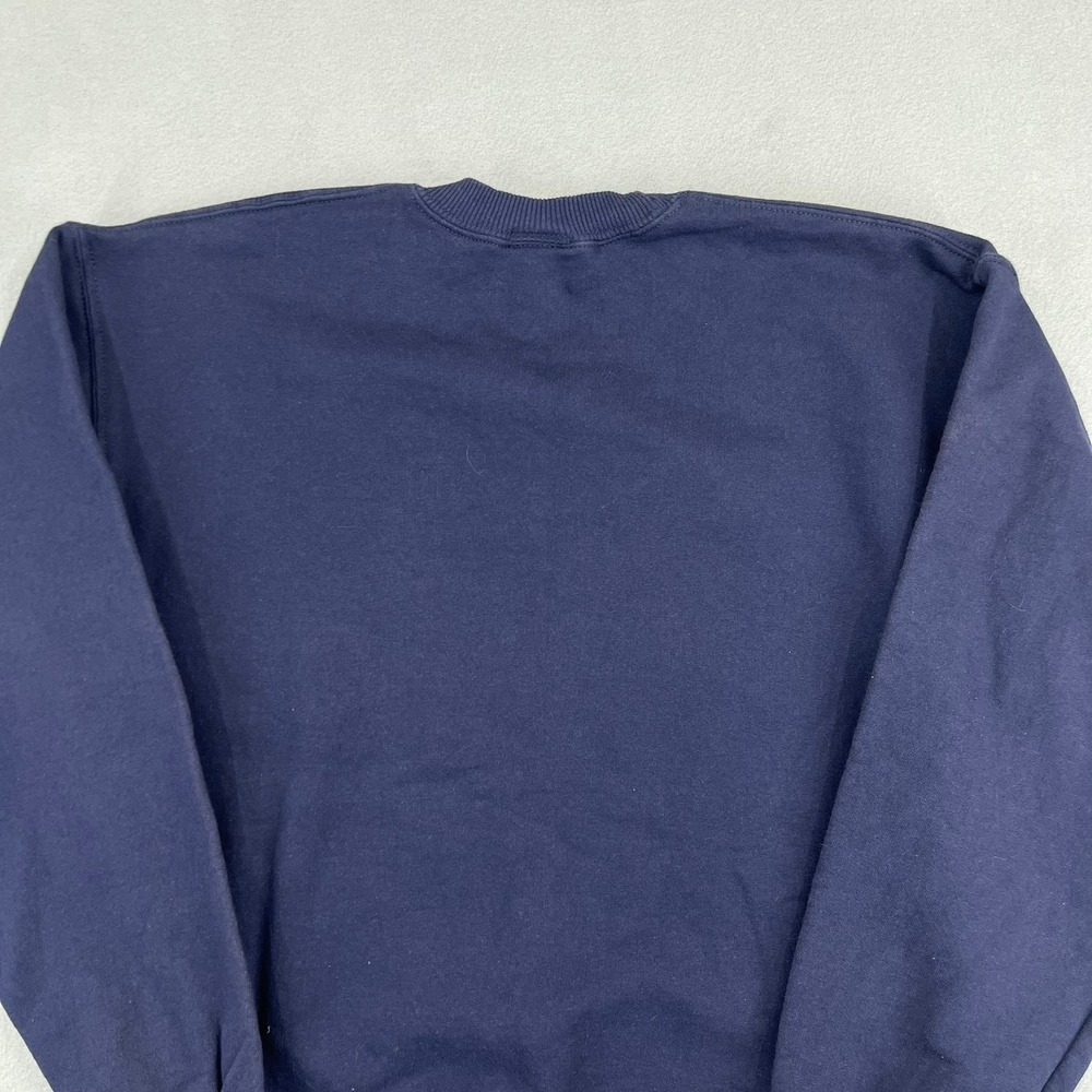 Disneyland Mickey Mouse American Flag Navy Blue Sweatshirt Mens Medium USA Made - Picture 10 of 12